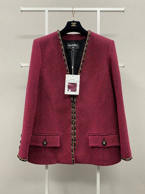 Chanel 20K red tweed jacket limited edition