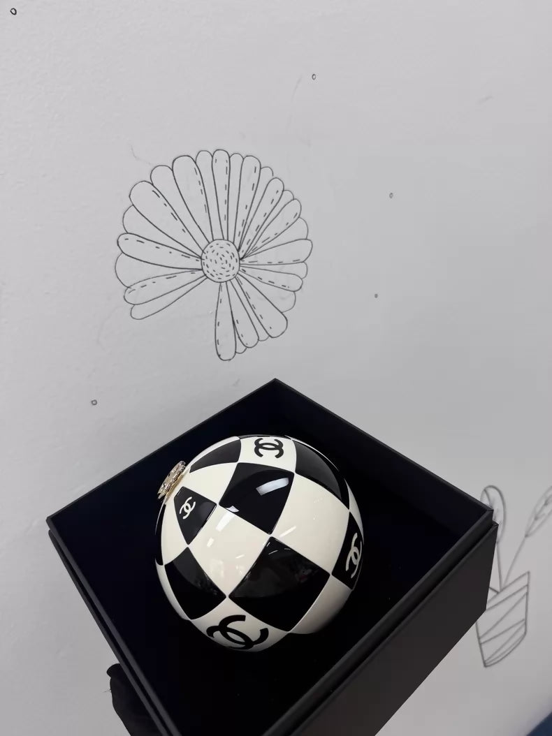 Chanel 23C World Cup Limited Edition Acrylic Football Evening Chain Bag
