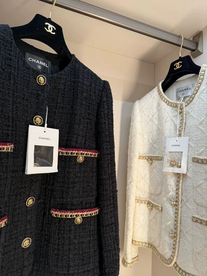 Chanel 21A black tweed