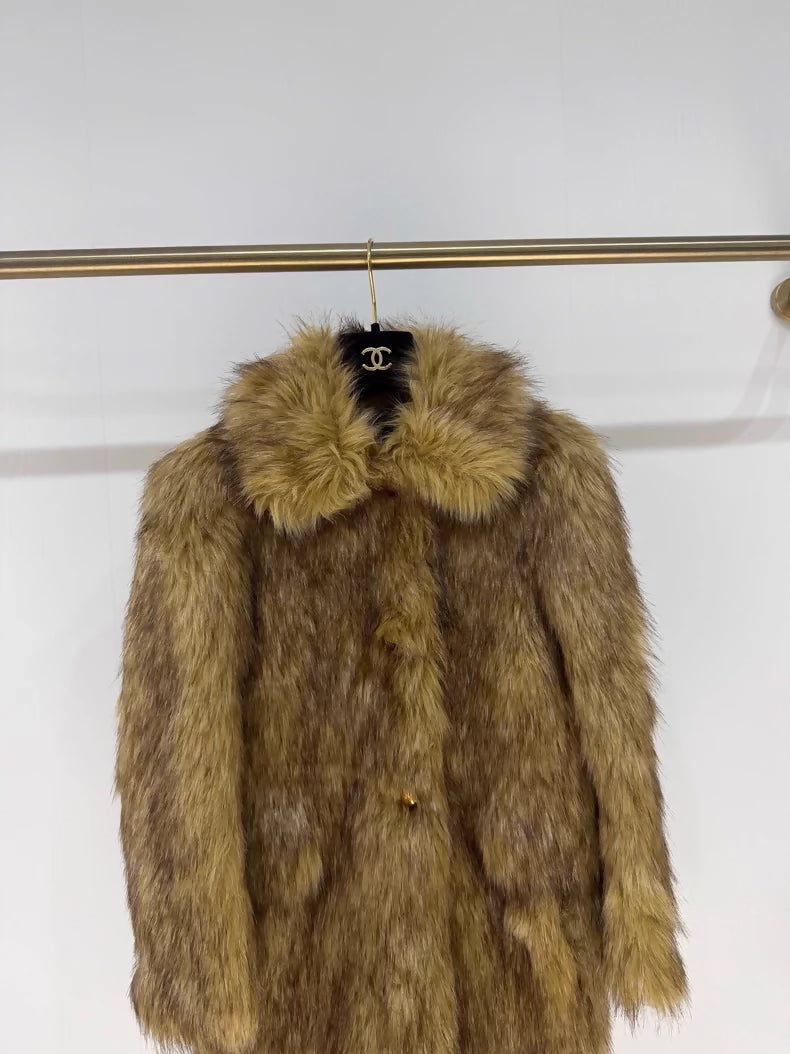 Prada Fall/Winter 2025 Eco-friendly Fur Coat