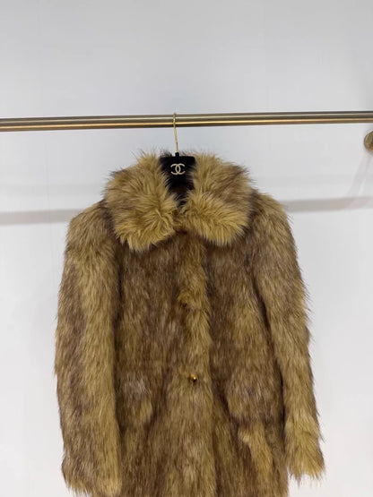 Prada Fall/Winter 2025 Eco-friendly Fur Coat