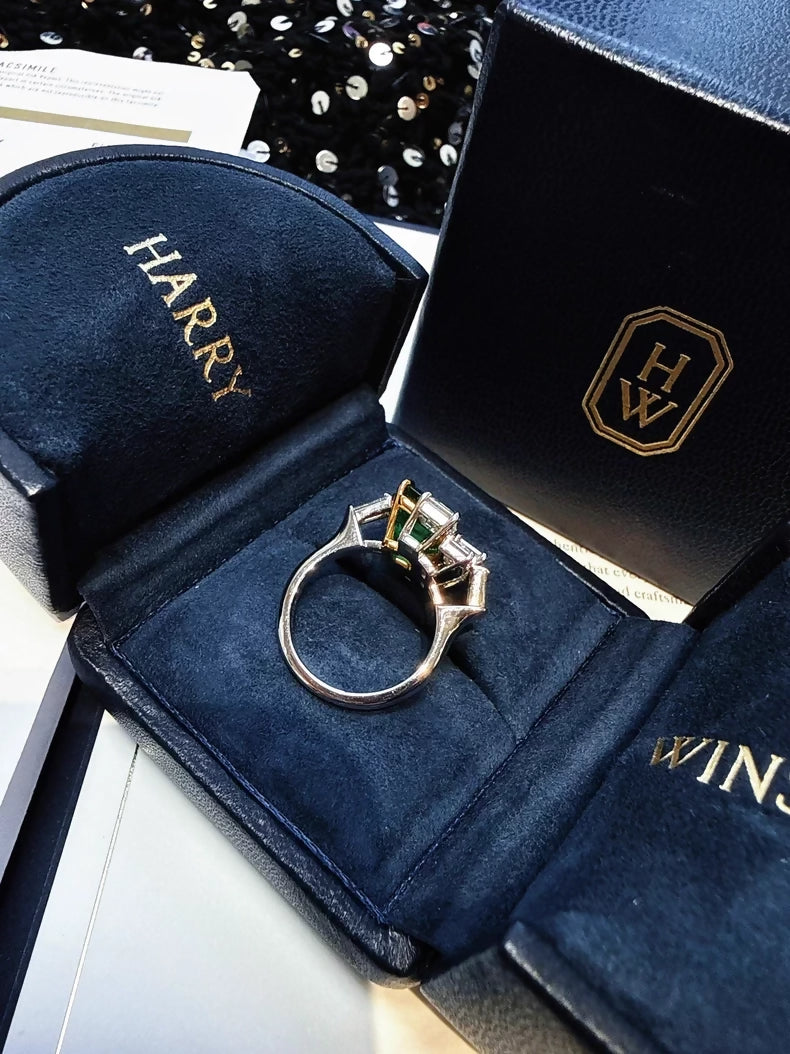 Harry Winston Columbia Emerald ring