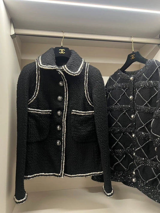Chanel 17k black jacket