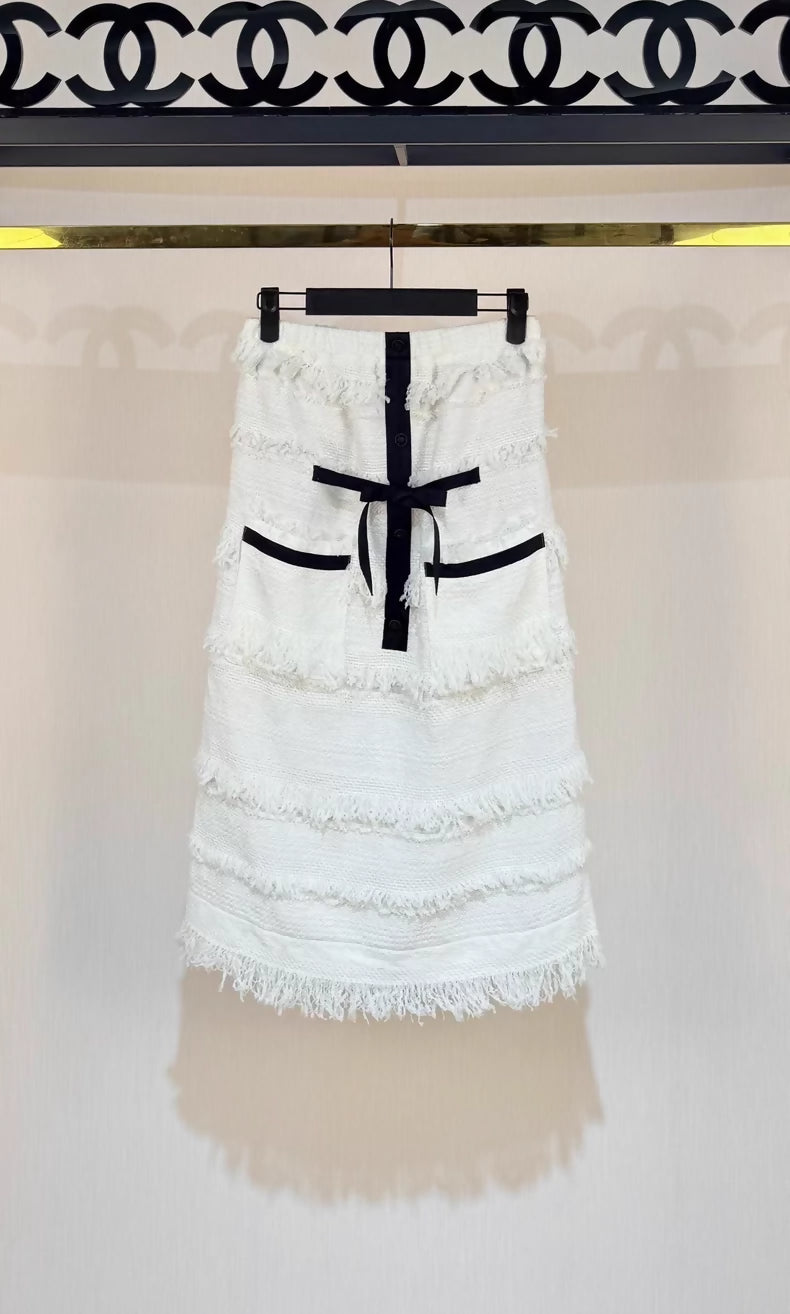 Chanel's Spring/Summer 2009 white dress
