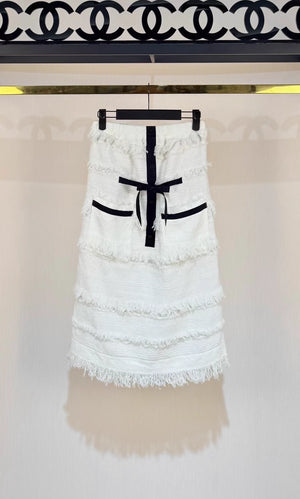 Chanel's Spring/Summer 2009 white dress