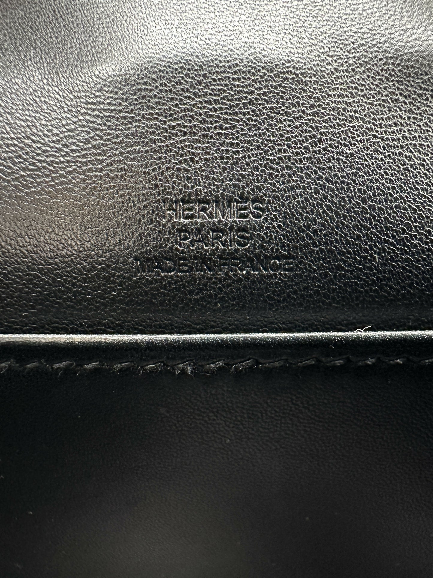 Hermès Kelly Pochette So Black N Square 2010