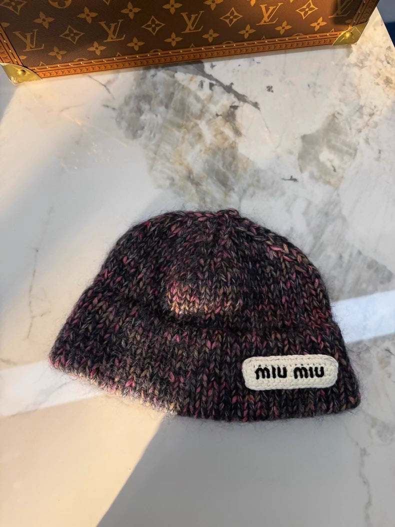Miumiu wool knit beanie