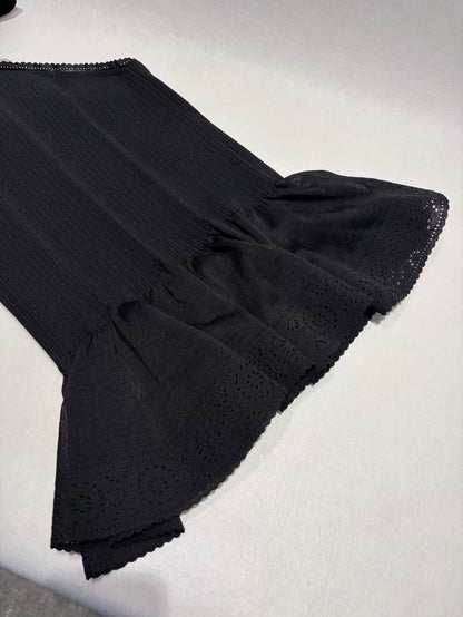 Chanel 26C Black Halter Neck top