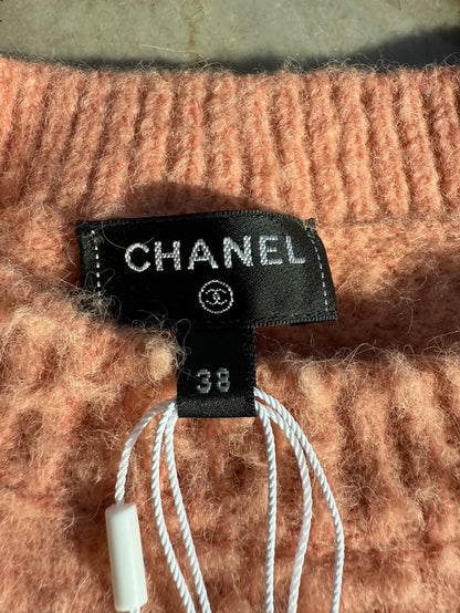 Chanel 21B Wool orange top