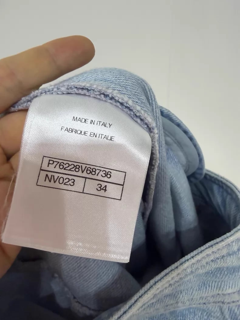 Chanel 24M blue denim jeans