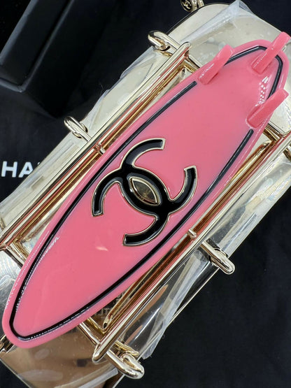 Chanel 2024 Glitter Lucite, Multicolor Rhinestone & Enamel Hollywood Mini Van