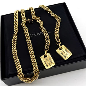 Chanel Cambon pendant necklace with its flaws