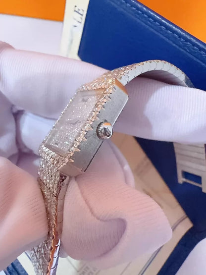 Vintage Piaget G0A02701 Diamond-set Watch, 18k white gold