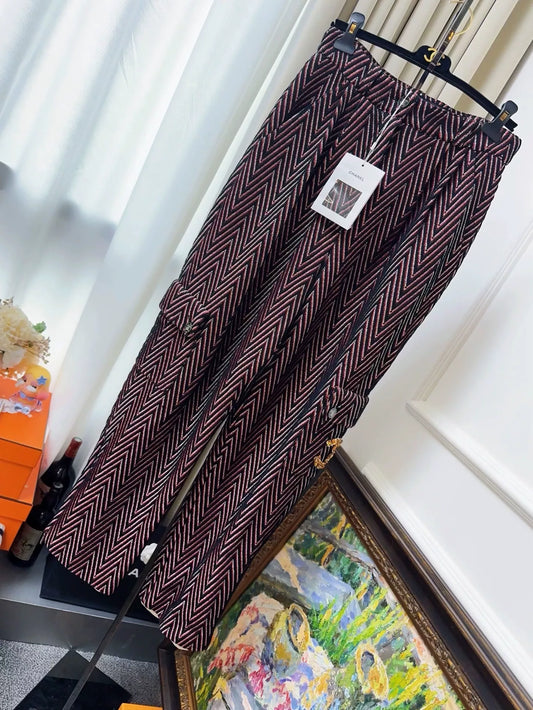 Chanel 21K tweed pants