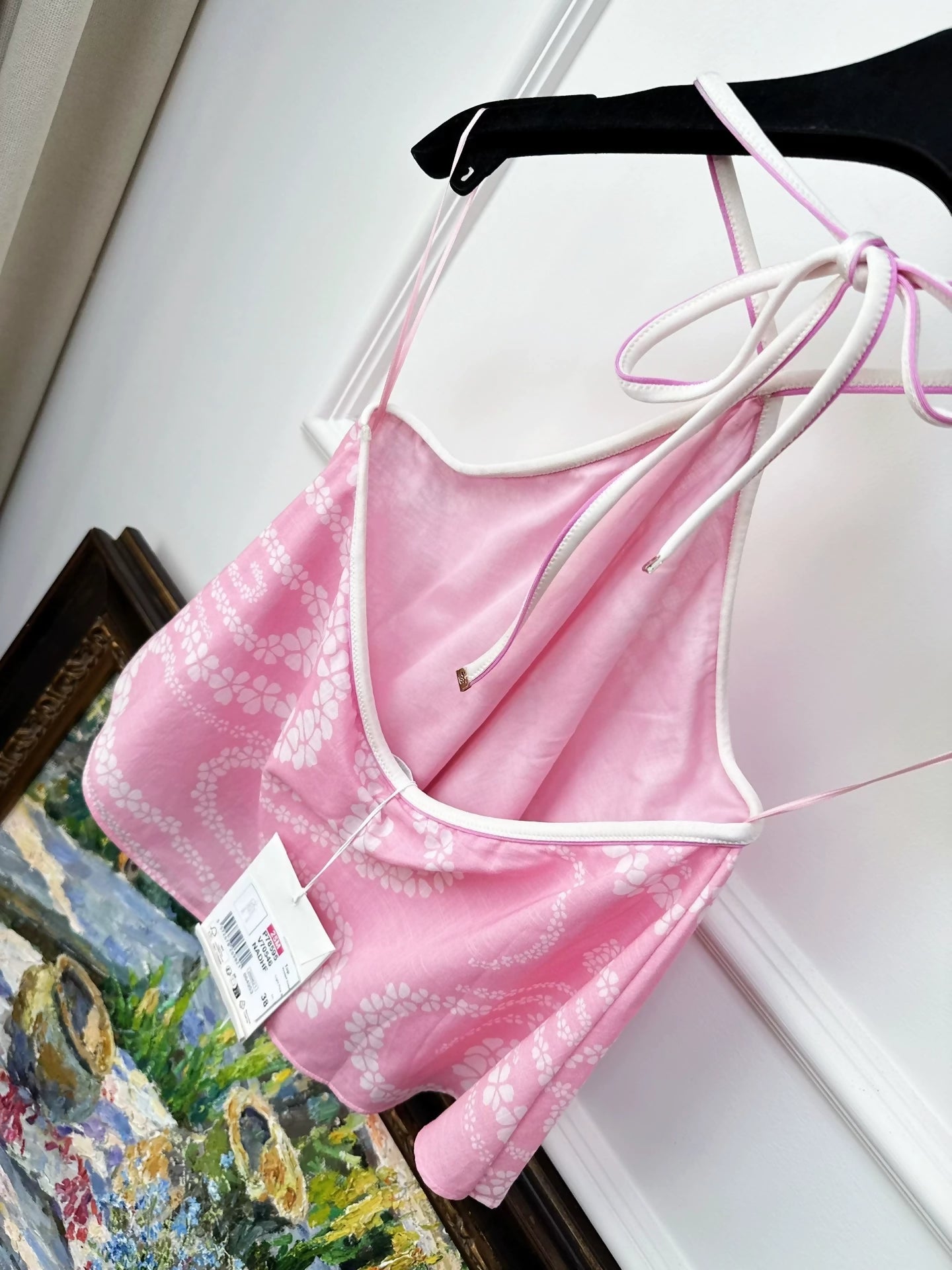 Chanel 25M coco beach pink top