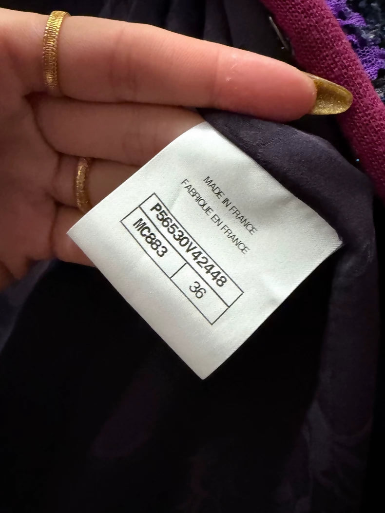Chanel multicolor Tweed Jacket