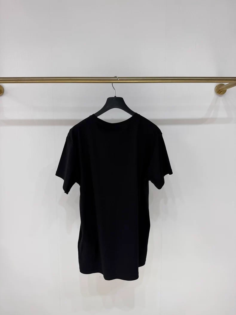Dior classic black CD logo T-shirt