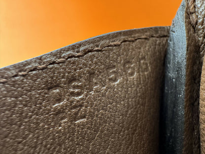 Hermès Birkin 35 Gris Éléphant Matte Niloticus Crocodile with PHW D Stamp