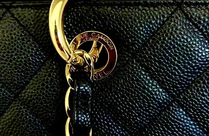 Chanel Black XL 40cm Caviar Quilted Grand Shopping Tote GST GHW