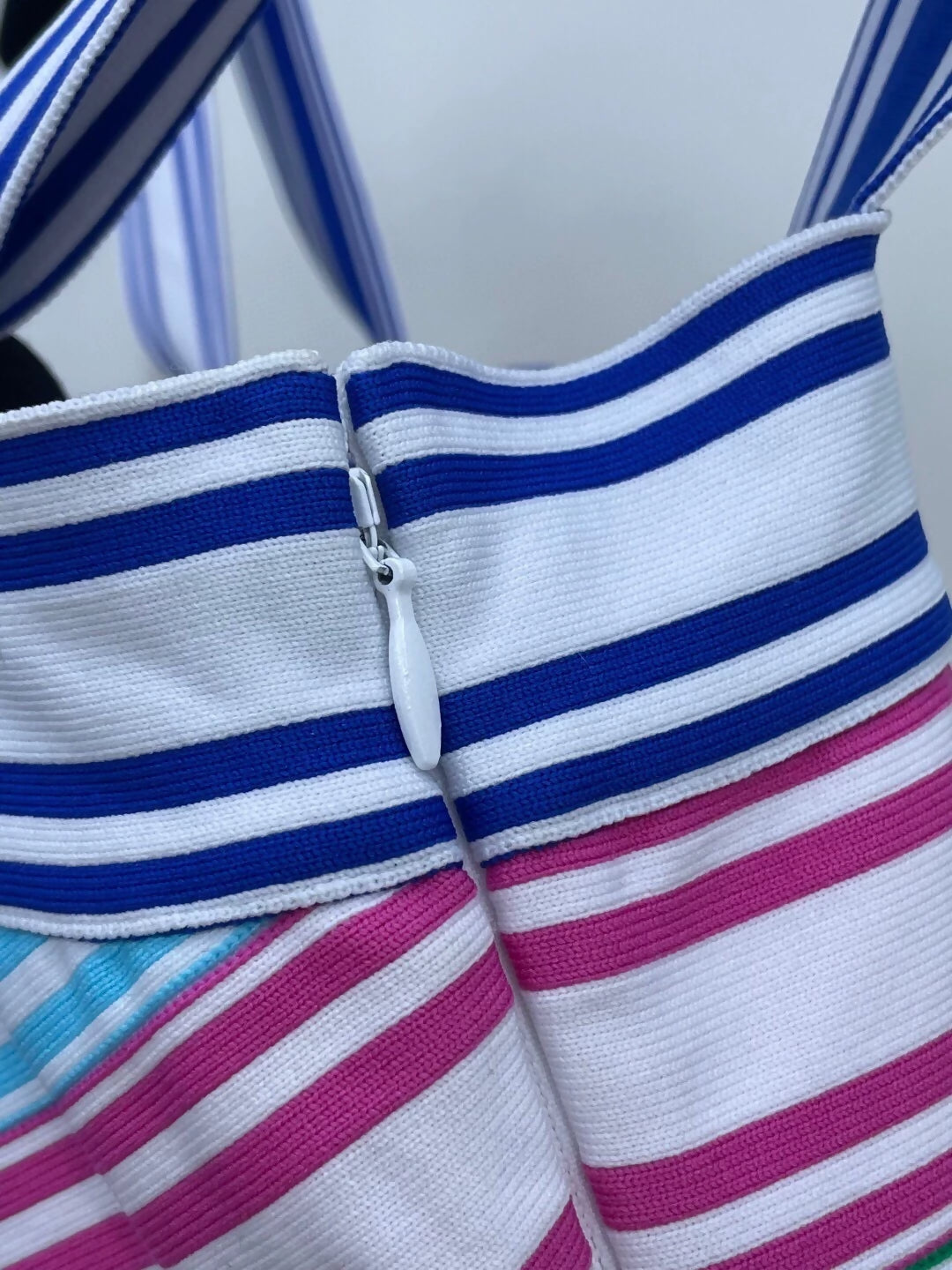 Chanel 19P rainbow-striped top