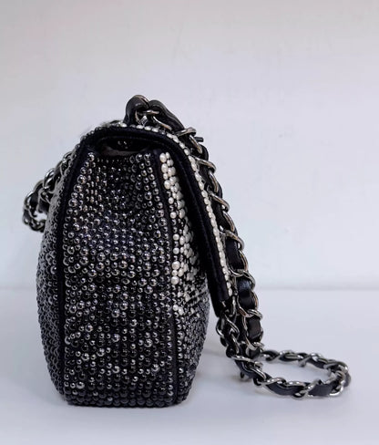 Chanel Pearls & Beads Mini Classic Single Flap Bag