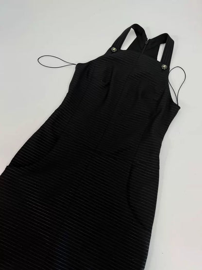 Chanel 23P Black Dress
