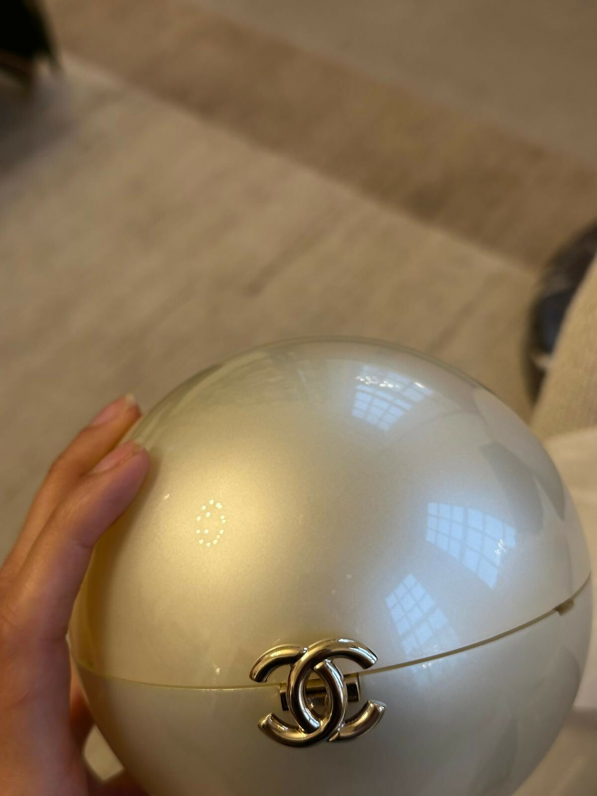 Chanel Pearl Minaudière — Cruise Collection 2015