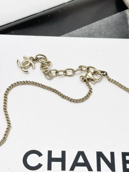 Chanel Spring/Summer 2022 pink dice necklace