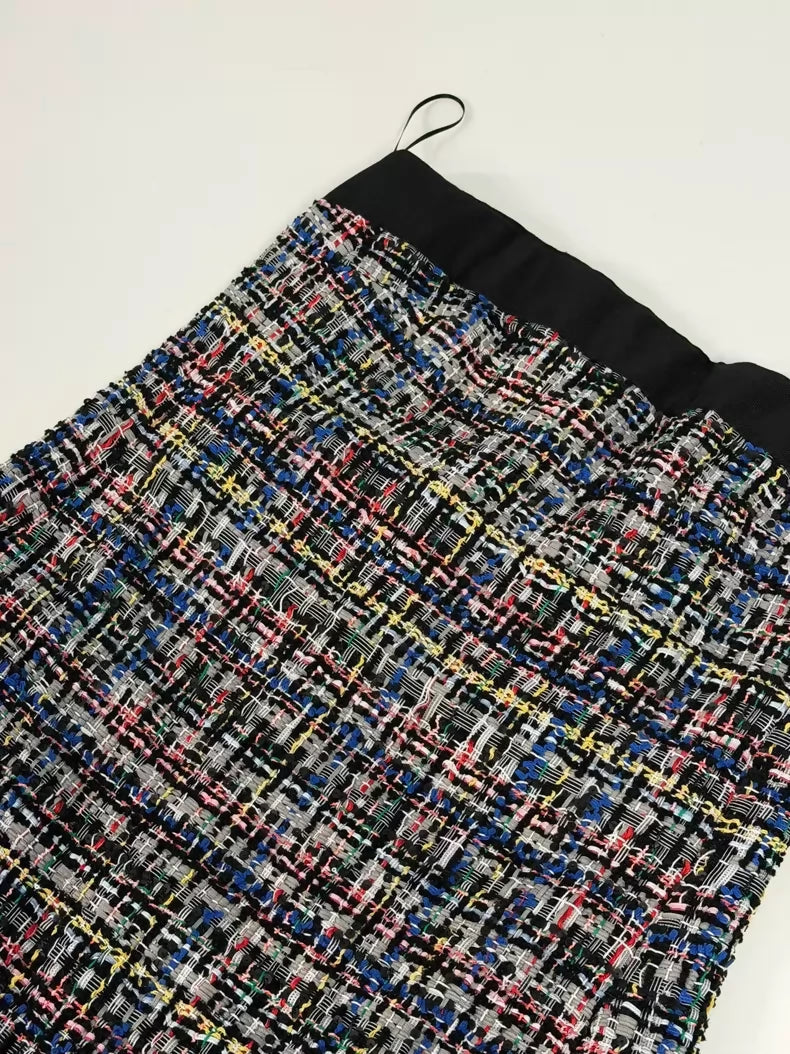 Chanel 23C black Colorful Dress