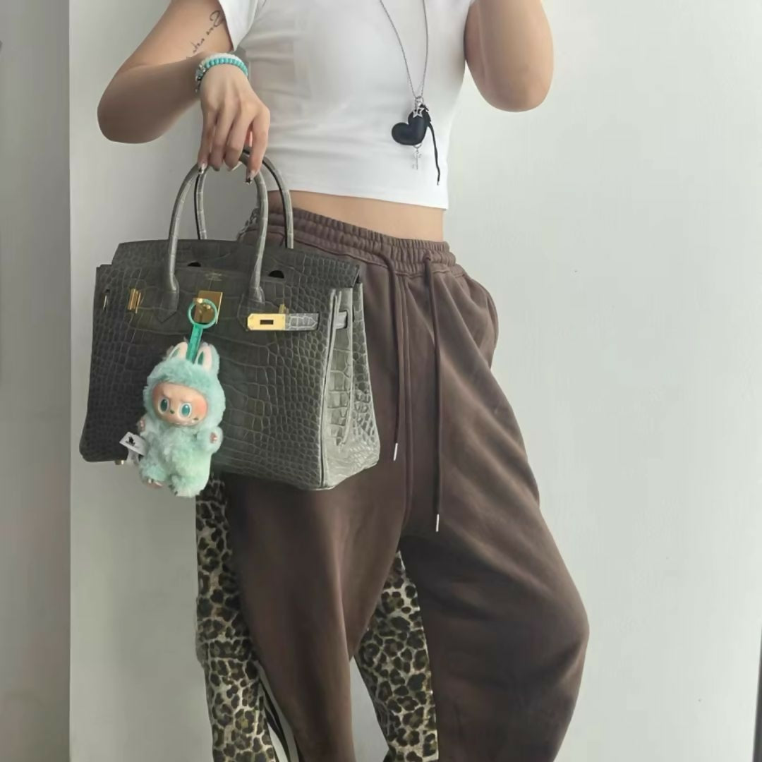 Hermès Birkin 30 Turtledove Gray Shiny Crocodile Leather with Gold Hardware