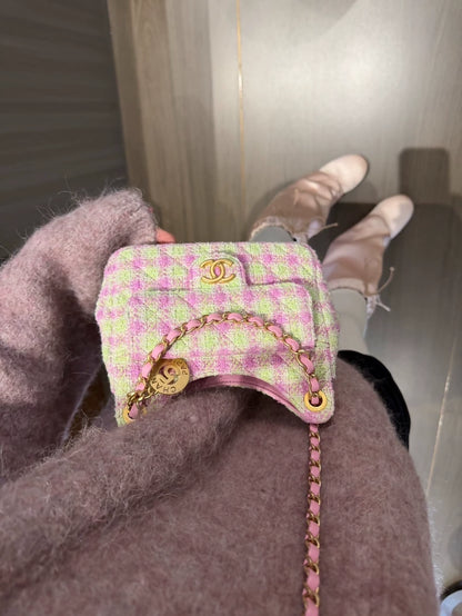 Chanel 25s Limited Edition Tweed Rose