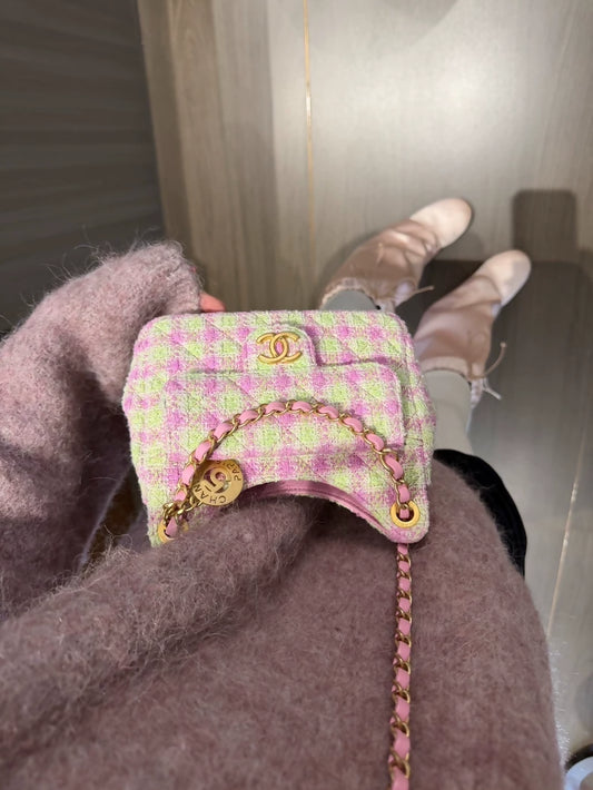 Chanel 25s Limited Edition Tweed Rose