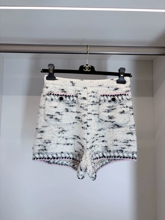 Chanel 21A Cashmere Shorts
