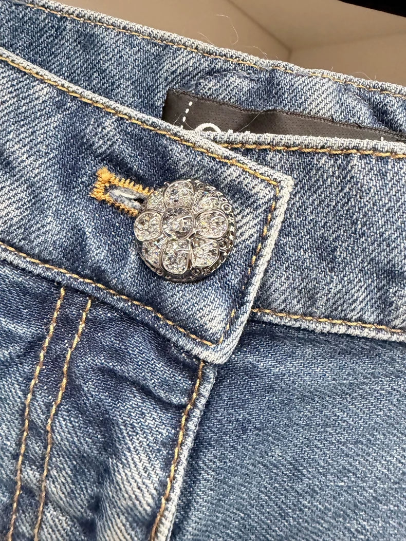 Chanel 24k Straight Leg Jeans