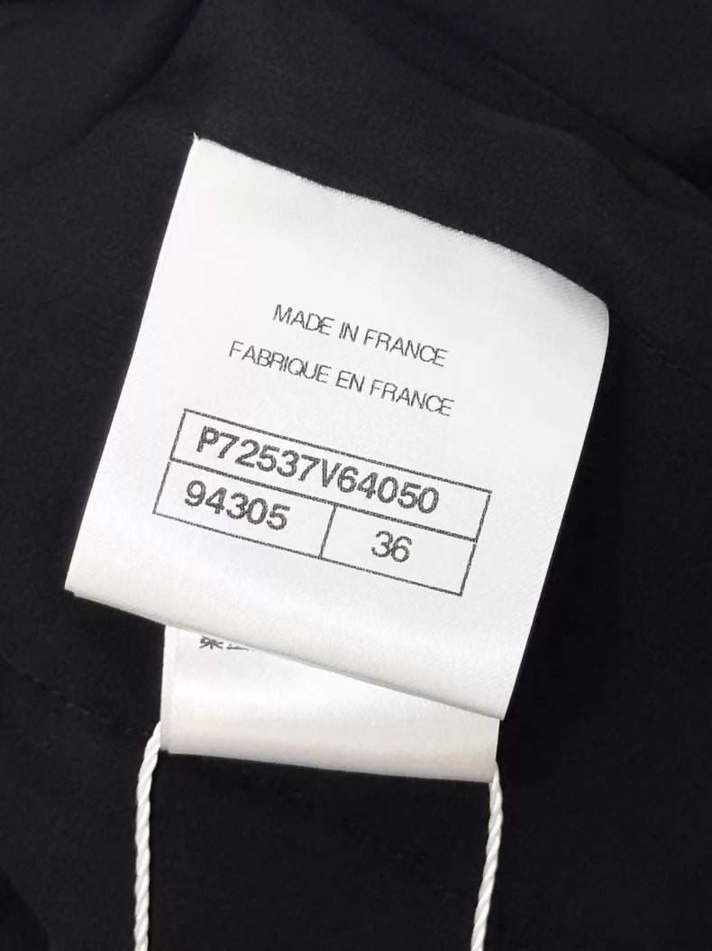 Chanel 22S Black jacket with Gold Trimming