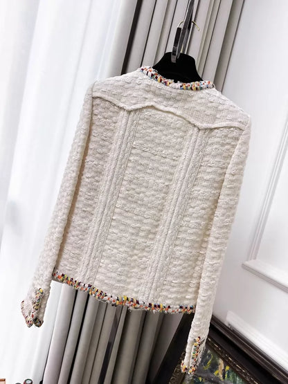 Chanel 2017 ecru tweed Jacket,