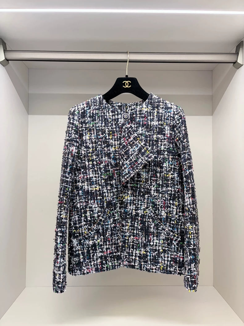 Chanel 20C Colorful Tweed Jacket