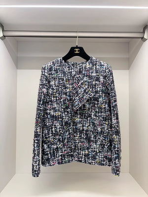 Chanel 20C Colorful Tweed Jacket