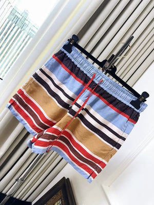 Chanel 26M Coco Beach collection colourful striped shorts