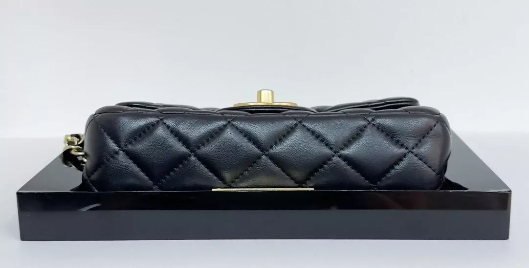 Chanel Black Privée Collection Runway Frame Bag