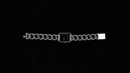Chanel Premiere H3280 Black Silver Watch