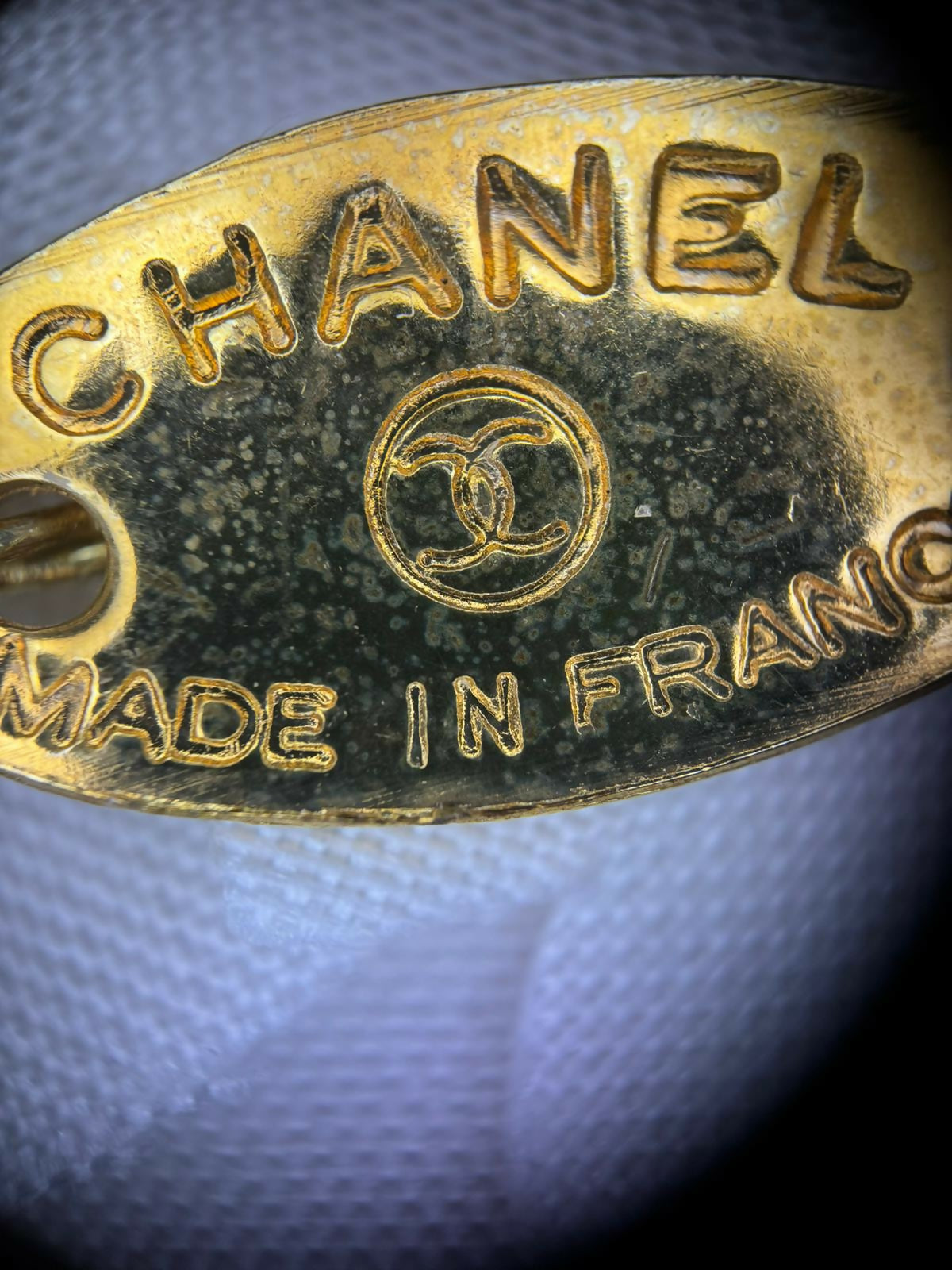 Chanel Vintage 81-85 Silk White Camellia Brooch