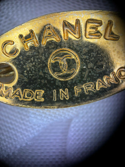 Chanel Vintage 81-85 Silk White Camellia Brooch