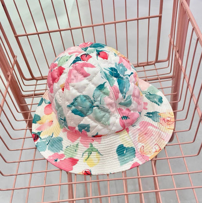 Chanel floral bucket hat