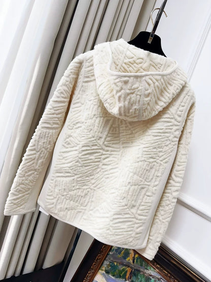 Chanel 21N Coco Neige ecru jacket