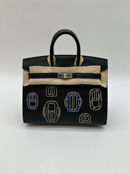 Hermès Birkin 20 bouclerie moderne Chevre PHW K