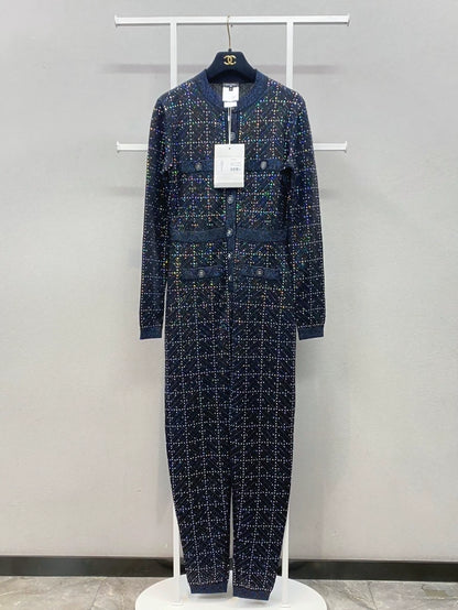 Chanel 21K black jumpsuit