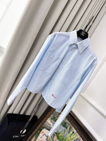 Chanel 26S blue shirt
