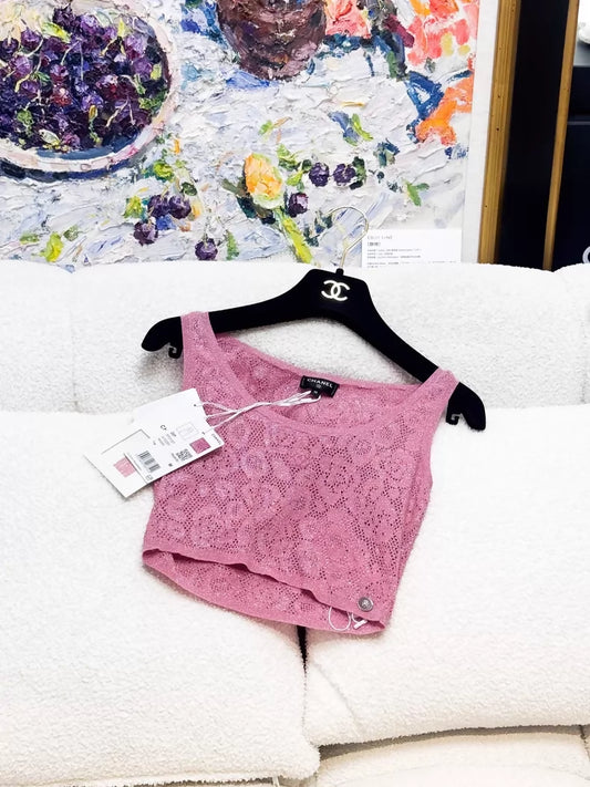 Chanel 22P pink top