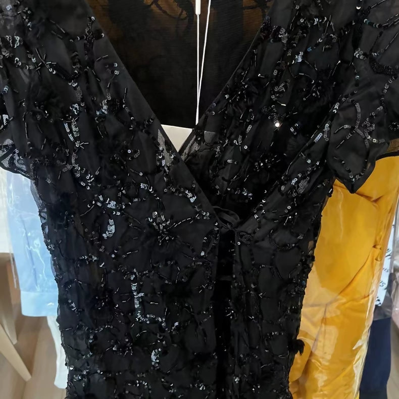 Chanel 21s black dress